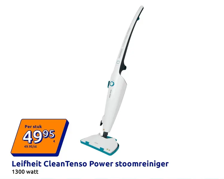 Aanbieding: Leifheit CleanTenso Power stoomreiniger