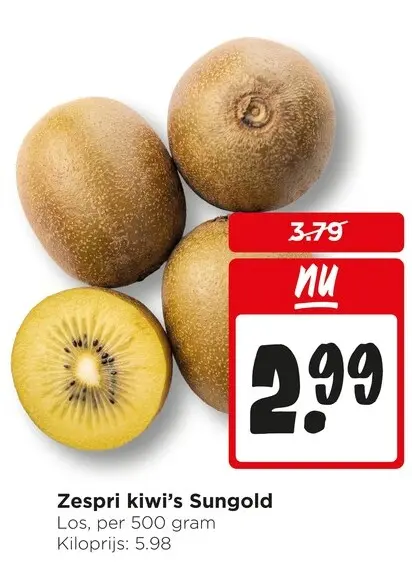 Aanbieding: Kiwi's Sungold