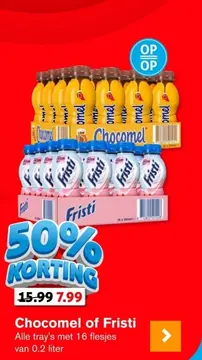 Aanbieding: Chocomel of Fristi