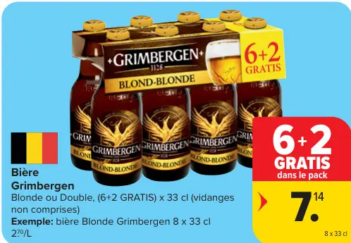 Offre: Bière