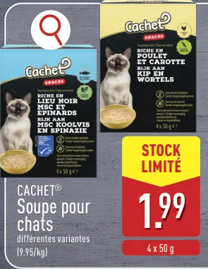 Offre: Soupe pour chats