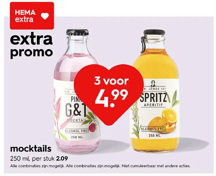 Promotie: Mocktails