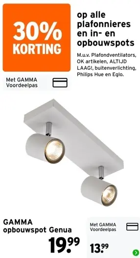 Aanbieding: Opbouwspot Genua