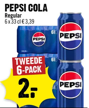 Aanbieding: PEPSI COLA Regular