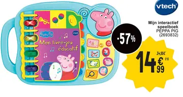 Aanbieding: Mijn interactief speelboek PEPPA PIG