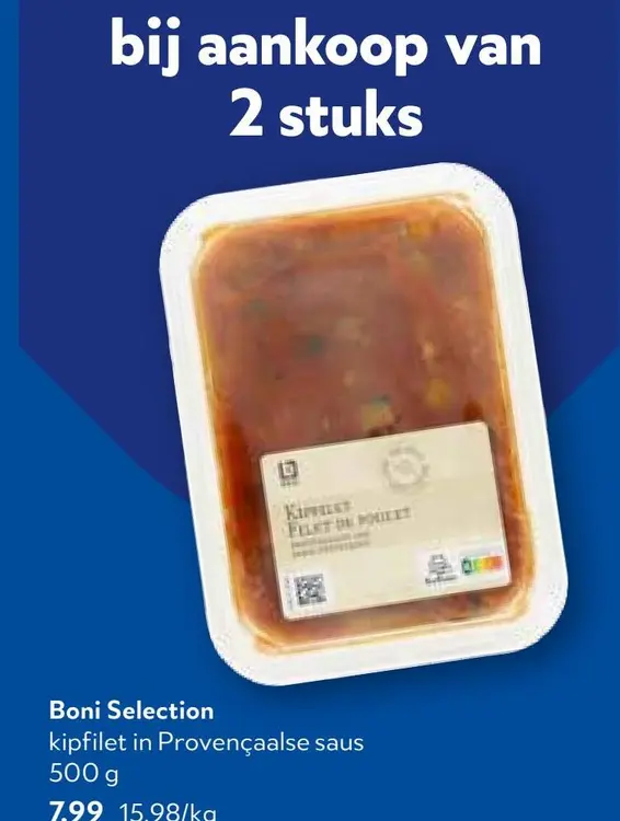 Promotie: kipfilet in Provençaalse saus
