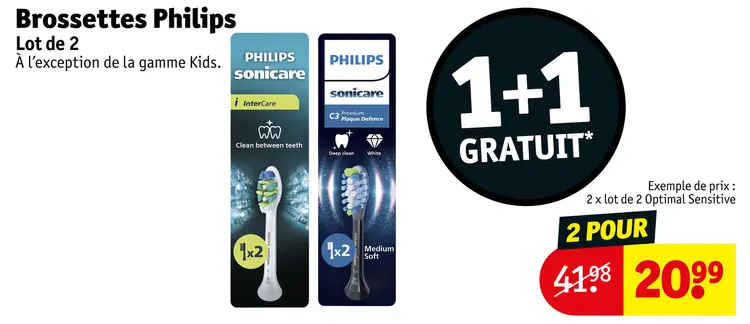 Offre: Brossettes