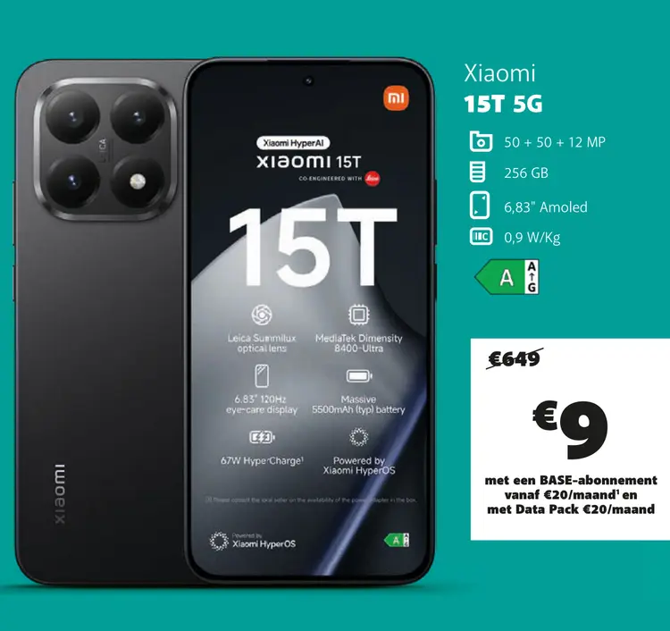 Promotie: 15t 5g