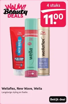 Aanbieding: Wellaflex, New Wave, Wella