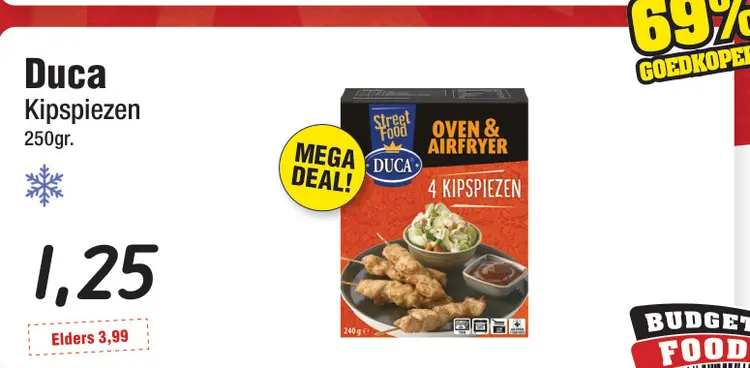 Aanbieding: Kipspiezen