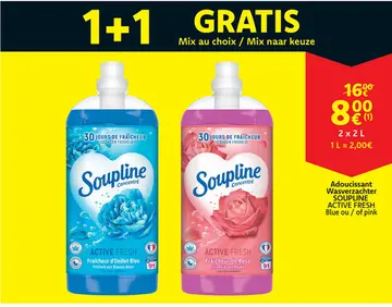 Offre: Soupline active fresh