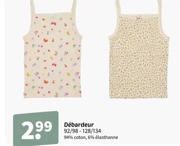 Offre: Débardeur