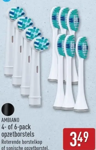 Aanbieding: Opzetborstels