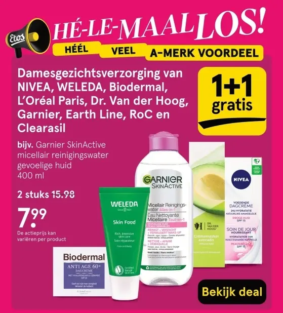 Aanbieding: Damesgezichtsverzorging