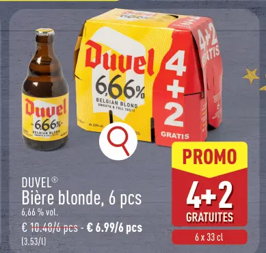 Offre: Bière blonde