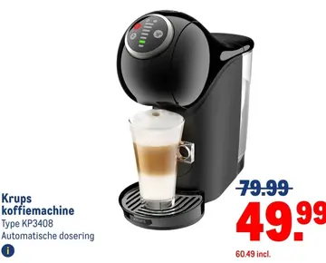 Aanbieding: Krups koffiemachine