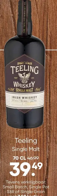Aanbieding: Teeling Single Malt