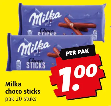 Aanbieding: Choco sticks