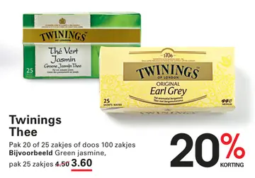 Aanbieding: Twinings Thee