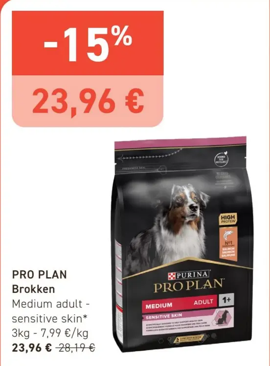 Promotie: Brokken Medium adult - sensitive skin
