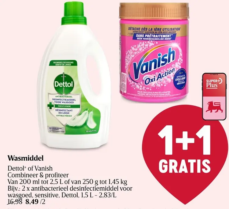 Promotie: Wasmiddel
