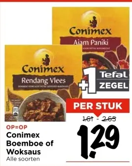Aanbieding: Conimex Boemboe of Woksaus