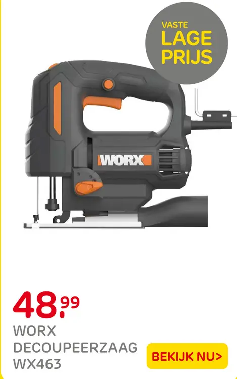 Aanbieding: Decoupeerzaag wx463