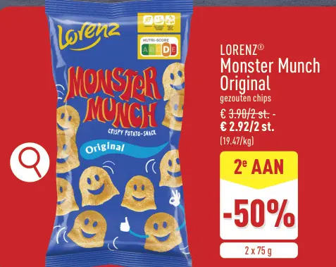 Promotie: Monster Munch Original