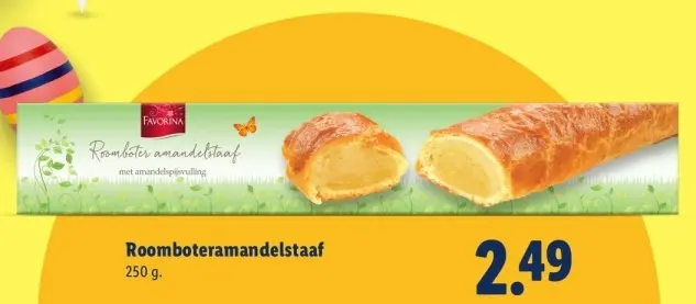 Aanbieding: Roomboteramandelstaaf