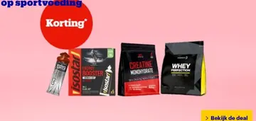 Aanbieding: sportvoeding