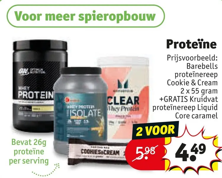 Aanbieding: Proteïne