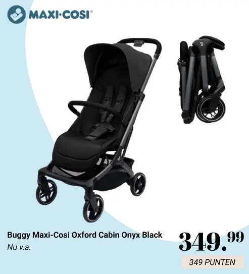 Aanbieding: Buggy Oxford Cabin Onyx Black