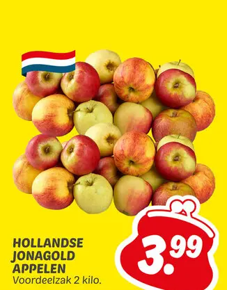 Aanbieding: Hollandse jonagold appelen