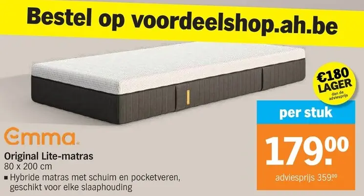 Promotie: Emma Original Lite-matras
