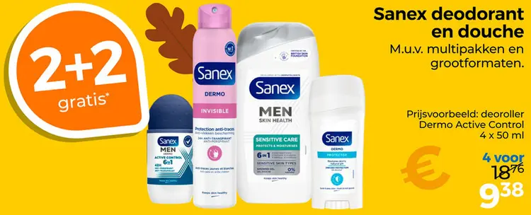 Aanbieding: Deodorant en douche