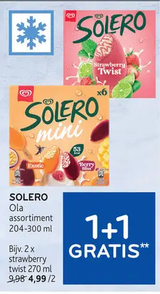 Promotie: Solero Ola assortiment