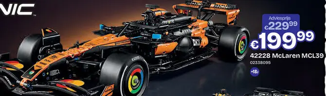 Aanbieding: LEGO Technic McLaren MCL39 F1® auto 42228