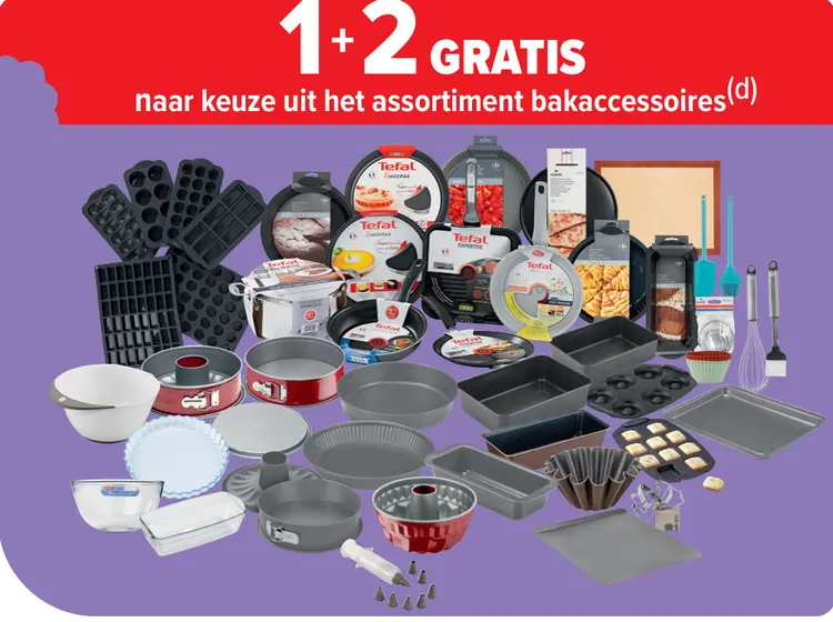 Aanbieding: Bakeware and baking accessories