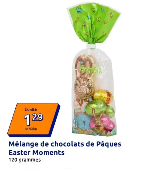 Offre: Mélange de chocolats de Pâques