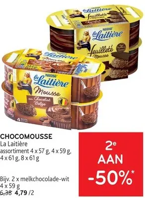 Promotie: La Laitière chocomousse