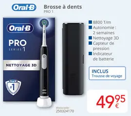 Offre: Brosse à dents PRO 1