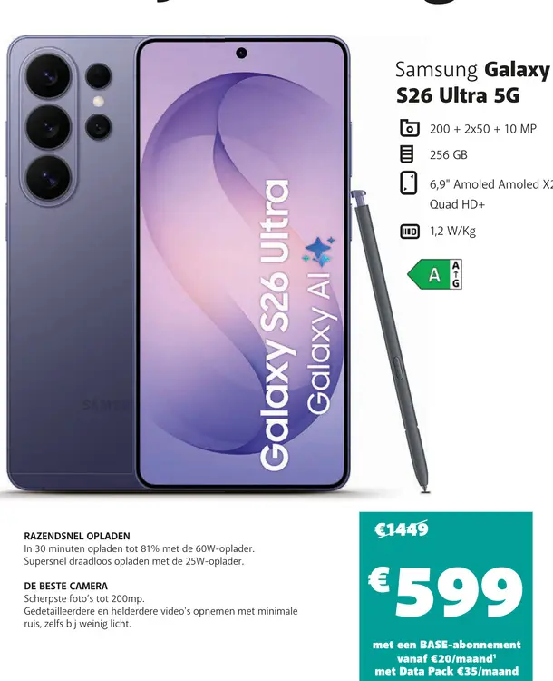 Promotie: Galaxy S26 Ultra 5G