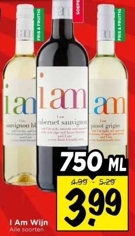 Aanbieding: I Am Wijn