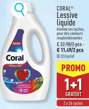Offre: Lessive liquide