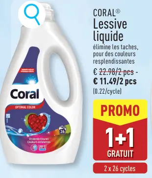 Offre: Lessive liquide