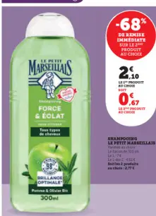 Offre: SHAMPOING LE PETIT MARSEILLAIS