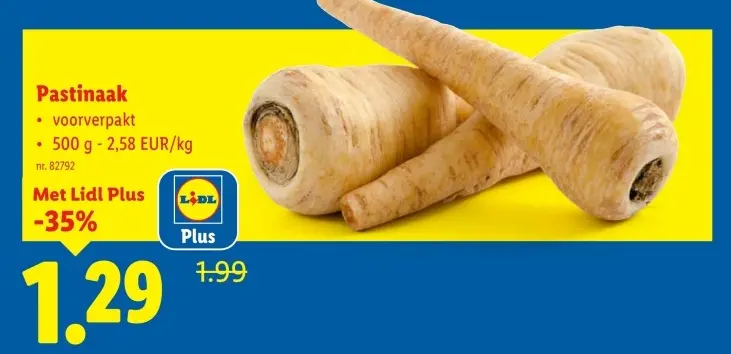 Promotie: Pastinaak