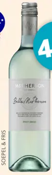 Aanbieding: Bella McPherson Pinot Grigio