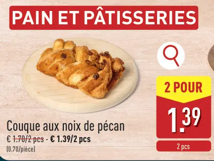 Offre: Couque aux noix de pécan