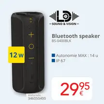 Promotie: Bluetooth speaker